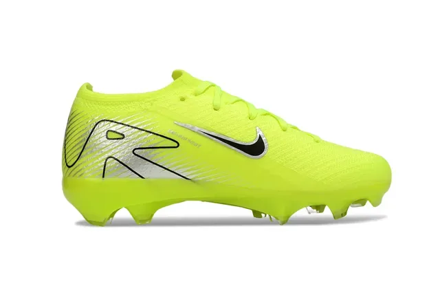 Nike Mercurial Vapor Air Zoom Neon Yellow Firm-Ground أحذية كرة القدم 7