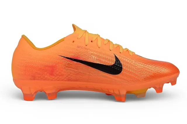নাইকি মার্সকিউরিয়াল ভেপার কমলা কালো Flyweave Knit Upper লো-কাট কলার ফার্ম-গ্রাউন্ড সকার জুতো 2