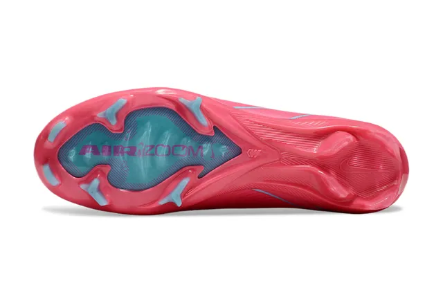Nike Mercurial Vapor গোলাপি এবং হালকা নীল Firm-Ground ফুটবল জুতো 6