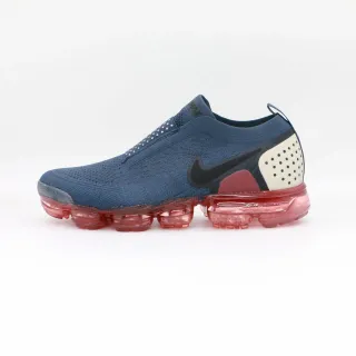 Nike Navy Red سليب أون كريط أب شفاف مقسم إير سول سنيكرز ستايل الحياة
