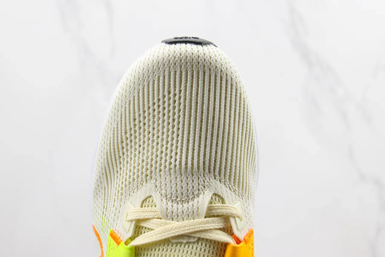 Nike Pegasus 40 Neon Yellow and Orange Running Shoes 6