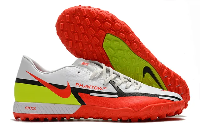 Nike Phantom GT 黑色棕色 低帮 合成鞋面 金属铜橙渐变 草地足球鞋 2