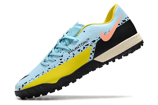 Nike Phantom GT 黑色棕色 低帮 合成鞋面 金属铜橙渐变 草地足球鞋 21
