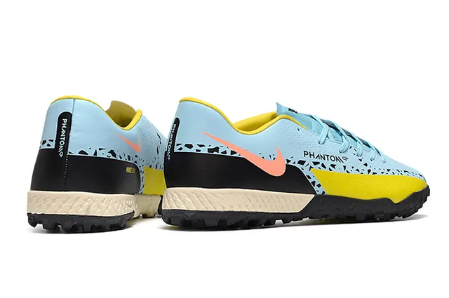 Nike Phantom GT 黑色棕色 低帮 合成鞋面 金属铜橙渐变 草地足球鞋 24