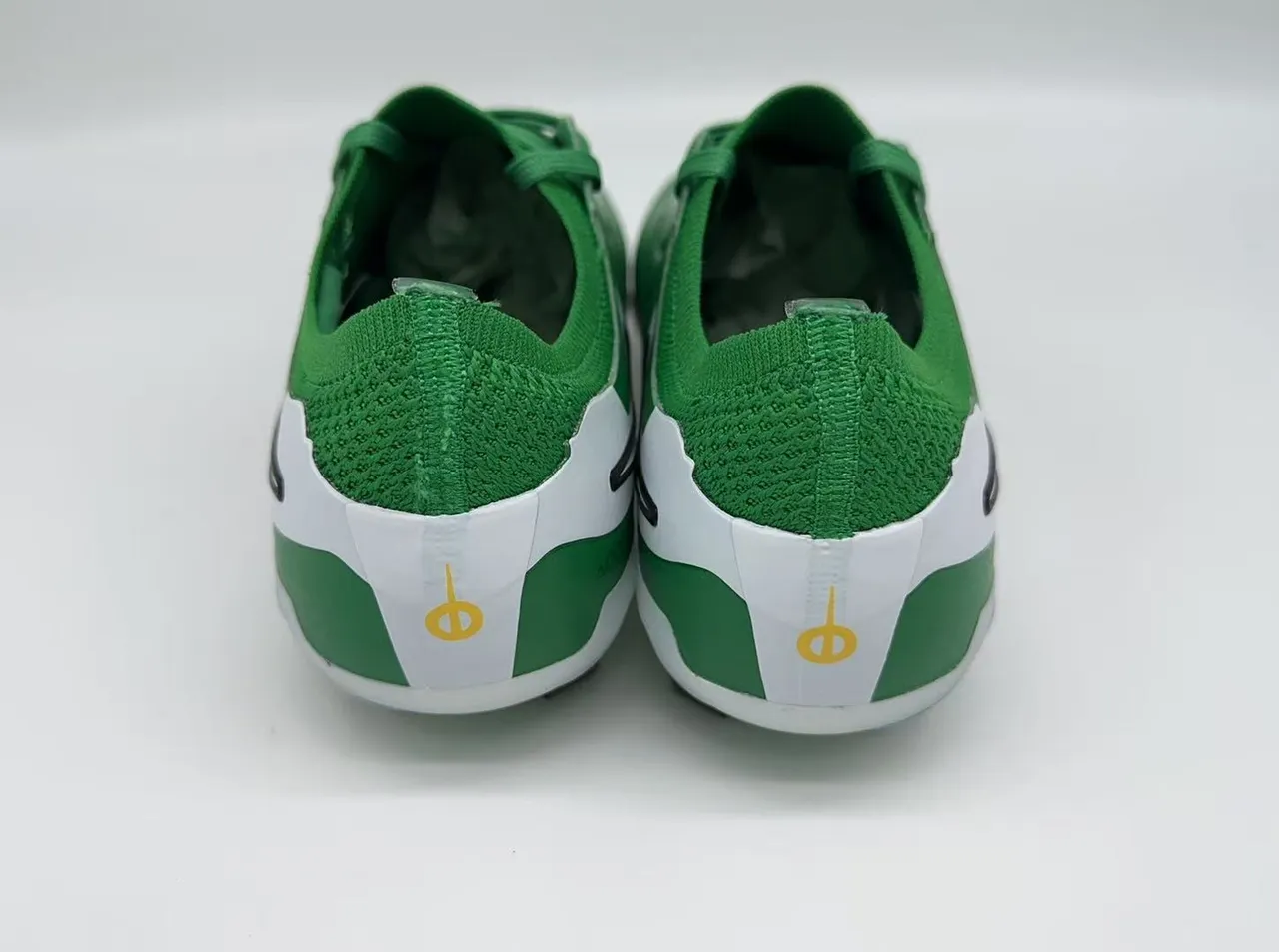 Nike Phantom GT সবুজ সাদা নিম্ন-কাট নিট উপরের অংশ টেক্সচার্ড ফোরফুট ফার্ম-গ্রাউন্ড সকার জুতো 8