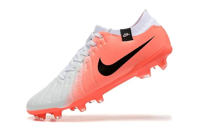 Nike Phantom GT Zapatillas de fútbol naranja blanco low-cut cordones asimétricos superficie firme 5