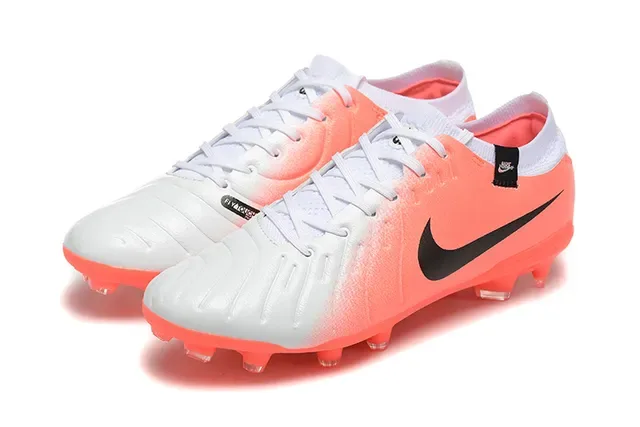 Nike Phantom GT Zapatillas de fútbol naranja blanco low-cut cordones asimétricos superficie firme 8