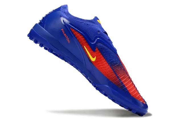 Nike Phantom GT Turf Blue Red Yellow Turf Soccer Shoes 2