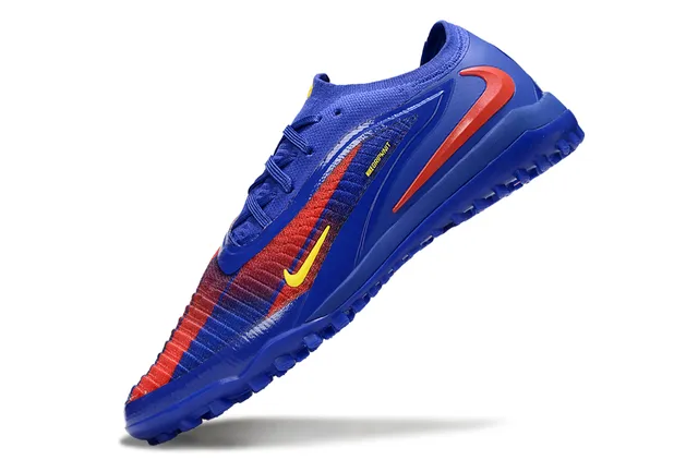 Nike Phantom GT Turf Blue Red Yellow Turf Soccer Shoes 3