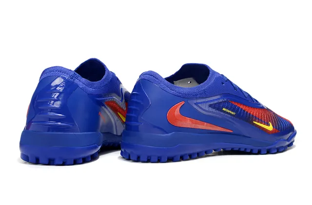 Nike Phantom GT Turf Blue Red Yellow Turf Soccer Shoes 5