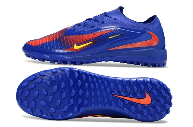 Nike Phantom GT Turf Blue Red Yellow Turf Soccer Shoes 6