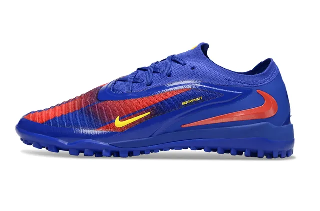 Nike Phantom GT Turf Blue Red Yellow Turf Soccer Shoes 7