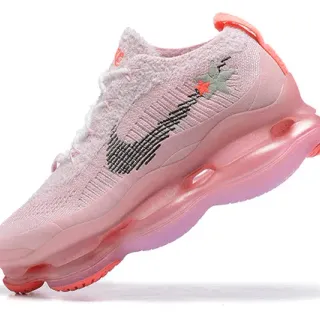Nike وردي وبرتقالي شفاف أير ميدسول لايف ستايل سنيكر