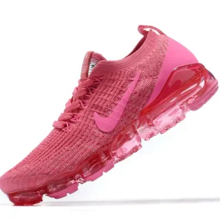 नाइके गुलाबी पारदर्शी Flyknit अपर फुल लेंथ दृश्यमान एयर यूनिट रनिंग जूते