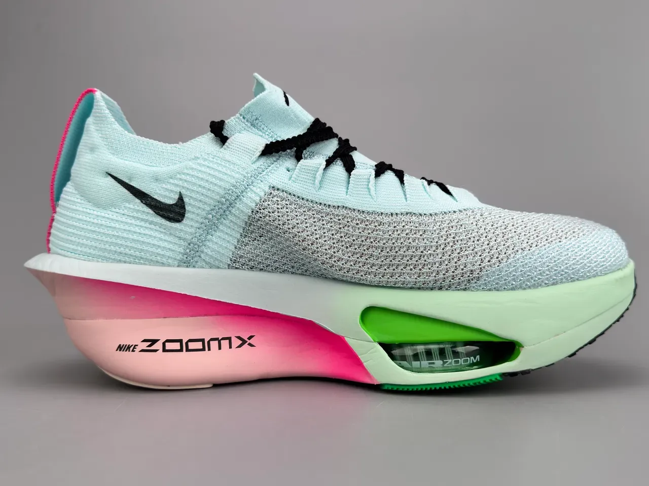 Nike Road Racing AF 2025-03 Aqua Pink Green Zapatillas de running 10