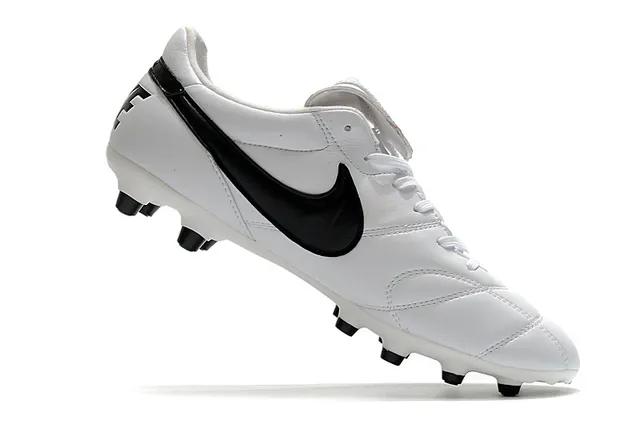 Nike Tiempo नारंगी काला लो-कट क्विल्टेड लेदर अपर फर्म-ग्राउंड फुटबॉल जूते 15