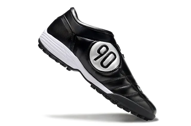Nike Total 90 III Black White Turf Soccer Shoes 6