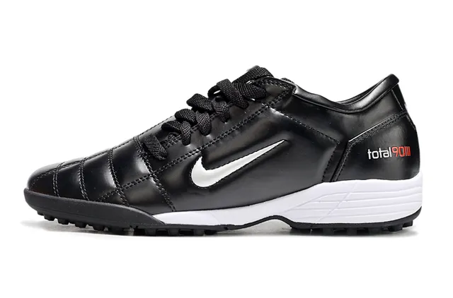 Nike Total 90 III Black White Turf Soccer Shoes 7