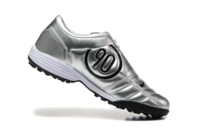 Nike Total 90 III Silver Black Red Turf Soccer Shoes 3