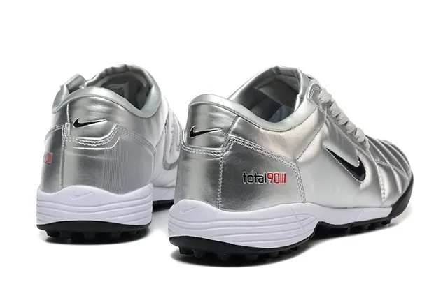 Nike Total 90 III Silver Black Red Turf Soccer Shoes 5