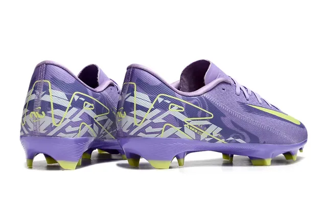 Nike Chaussures de Football Blanc Bleu Basse Synthétique Supérieure Graphique Tacheté Sol Firme 5