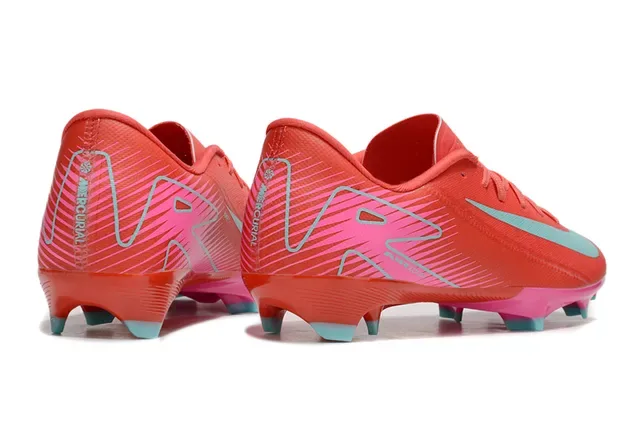Nike Chaussures de Football Blanc Bleu Basse Synthétique Supérieure Graphique Tacheté Sol Firme 19