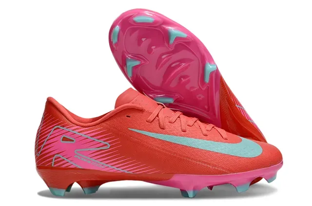 Nike Chaussures de Football Blanc Bleu Basse Synthétique Supérieure Graphique Tacheté Sol Firme 20