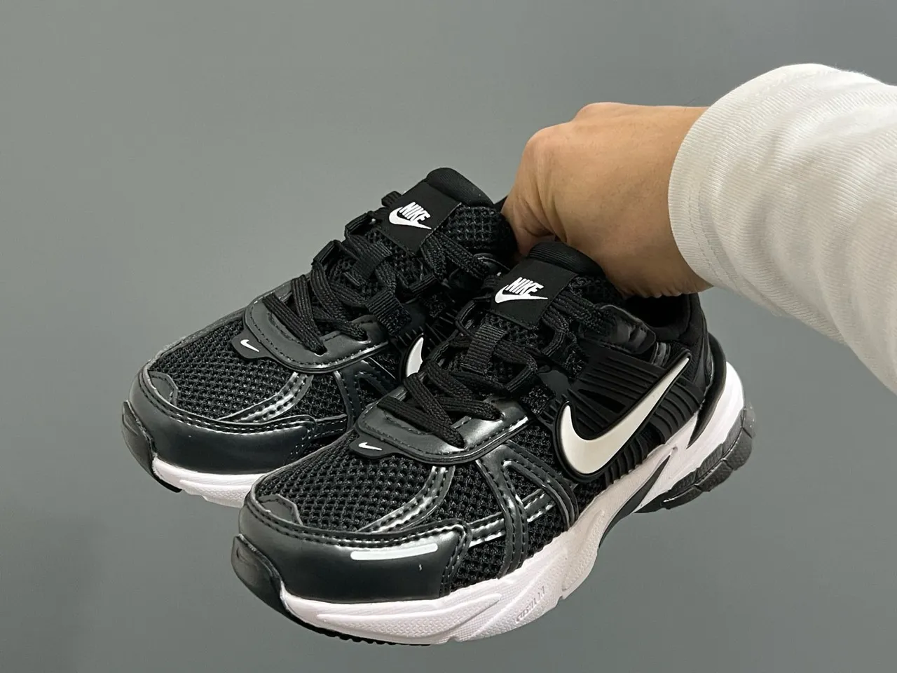 Nike Zoom 2K Silver Mesh Chunky Sneakers 6