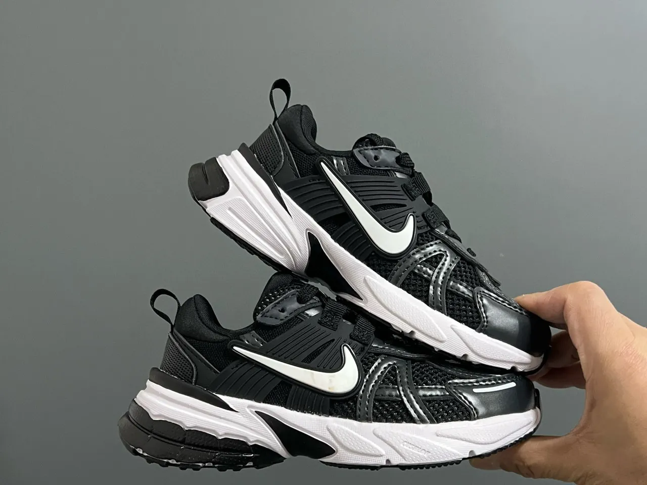 Nike Zoom 2K Silver Mesh Chunky Sneakers 14