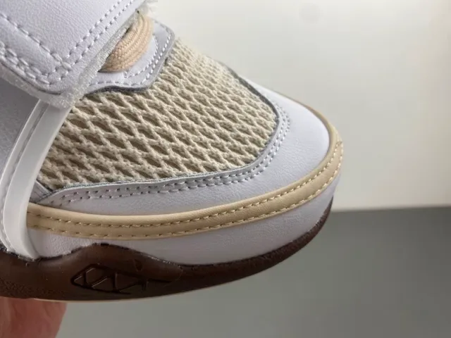 Nike Zoom 2K Blanc et Marron avec Partie Supérieure en Cage Synthétique Maillage Layered Sneakers 2