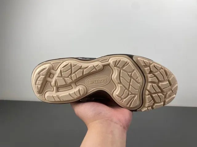 Nike Zoom 2K Blanc et Marron avec Partie Supérieure en Cage Synthétique Maillage Layered Sneakers 7
