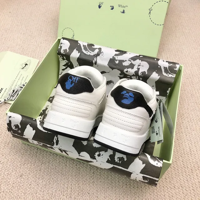 Off-White Arrow Black Baskets de Style de Vie à Encolure Basse avec Orteil Perforé 2