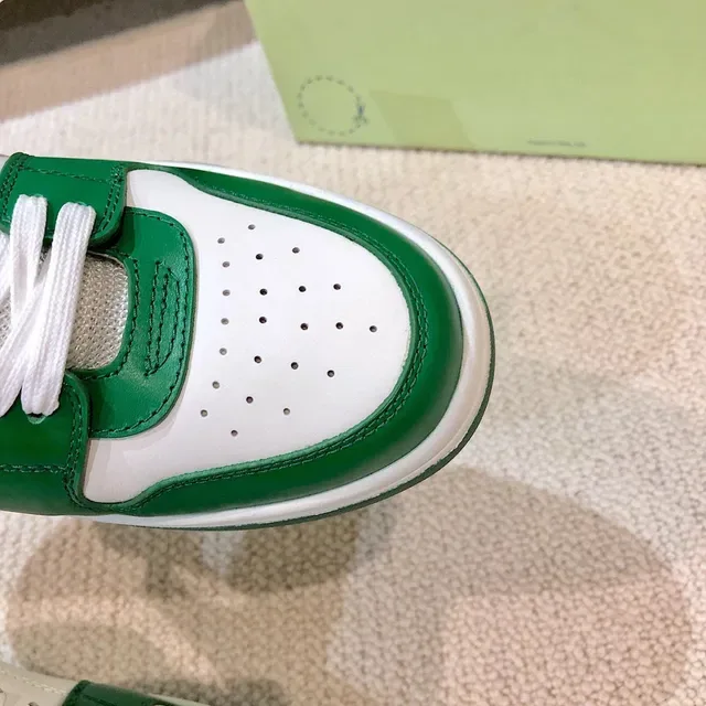 Off-White Arrow সবুজ এবং সাদা লাইফস্টাইল স্নিকার্স 3