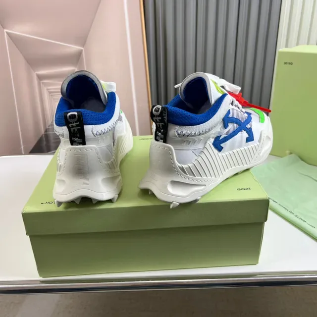 Off-White Tênis Chunky Sola Azul Logo Flecha Diagonal 6