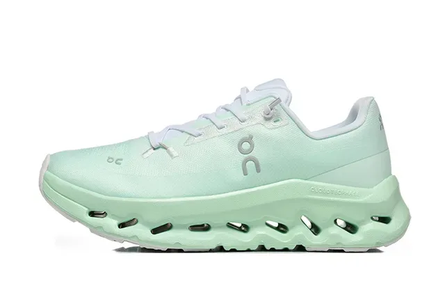 On Cloudmonster Vert Menthe Chaussures Running 2