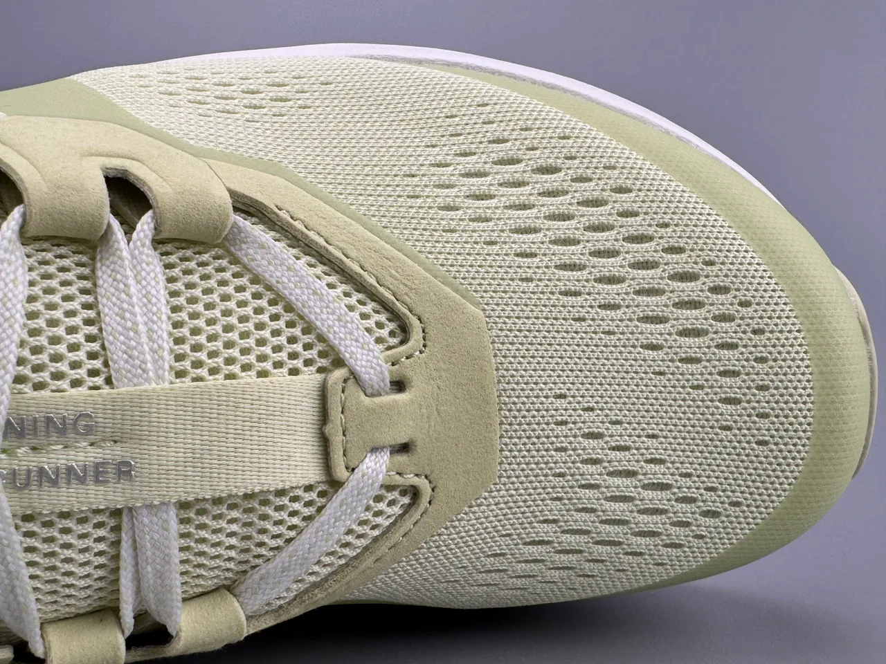 On Green White Engineered Mesh Upper Hollowed CloudTec Midsole Pods Running Shoes 3