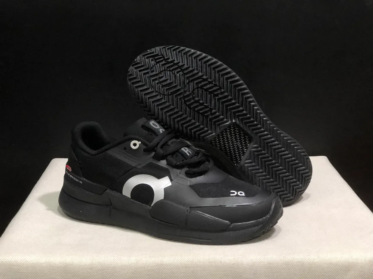 On THE ROGER Pro2 All Black Lifestyle Sneakers 5