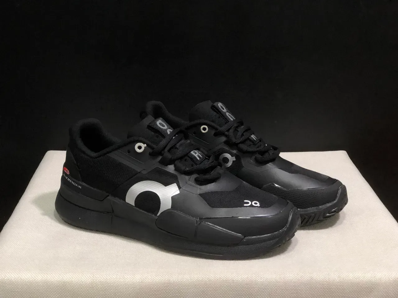 On THE ROGER Pro2 All Black Lifestyle Sneakers 6