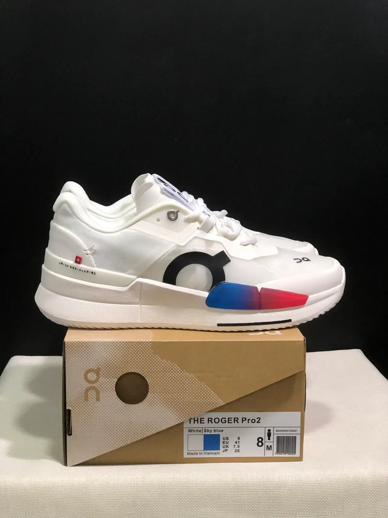 THE ROGER Pro2 Zapatos de correr Blanco Cielo 3
