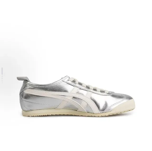 Onitsuka Tiger Mexico 66 Metallic Silver sneakers lifestyle 3
