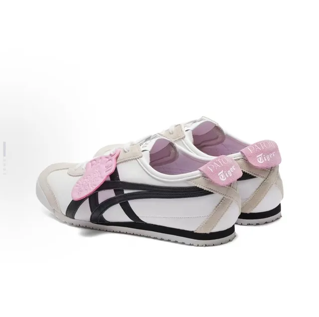 Onitsuka Tiger Mexico 66 chaussures lifestyle blanc noir rose 6