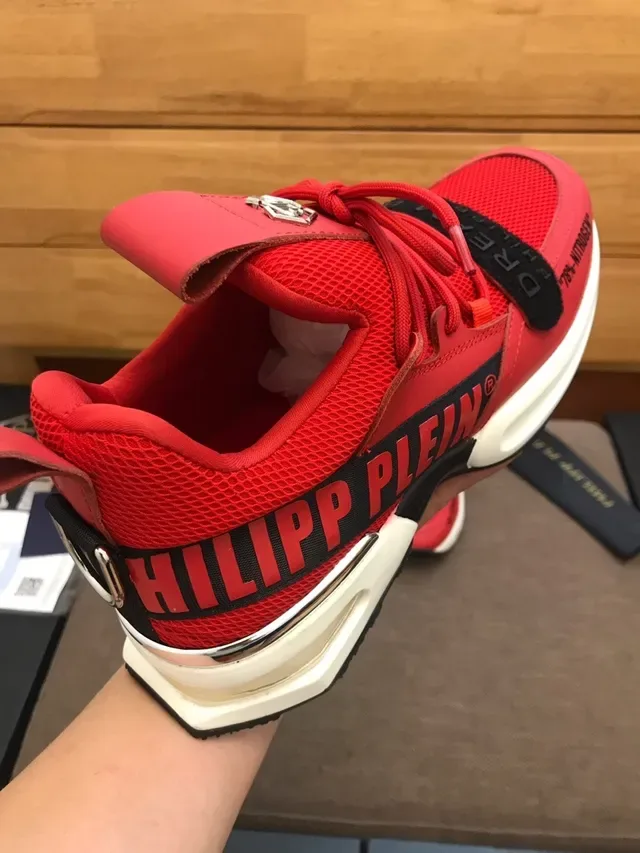 Philipp Plein सपनों का बड़ा लाल जीवनशैली स्नीकर 5