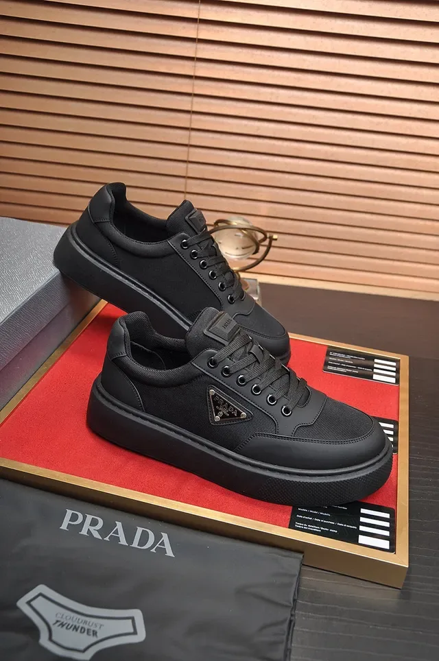 Prada Cloudbust Thunder Black Lifestyle Sneakers 5