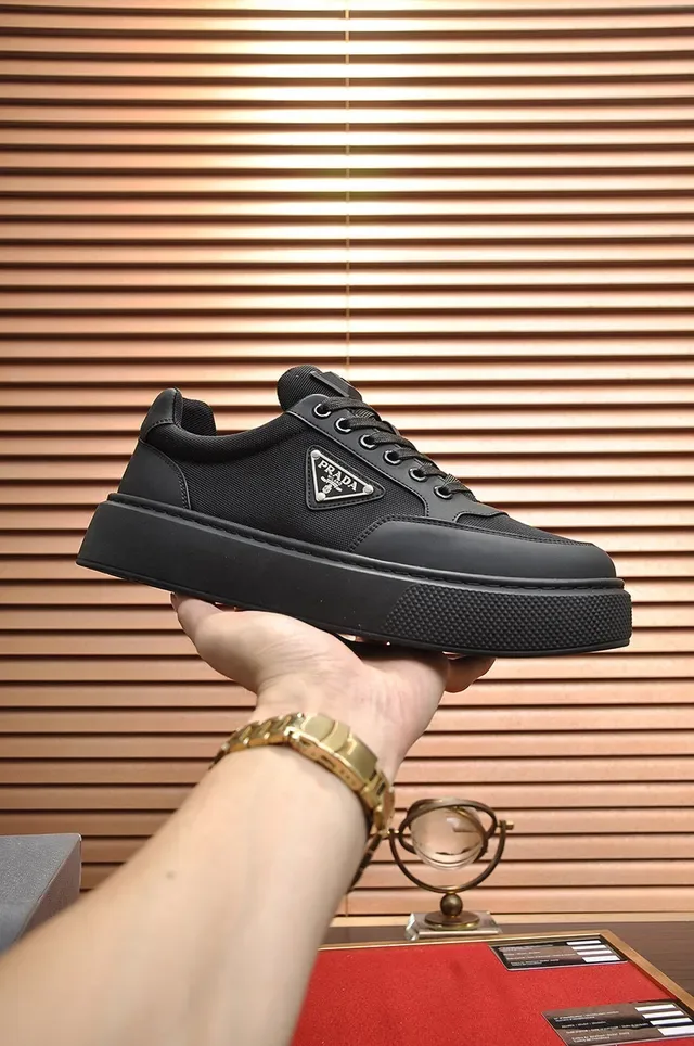 Prada Cloudbust Thunder Black Lifestyle Sneakers 7