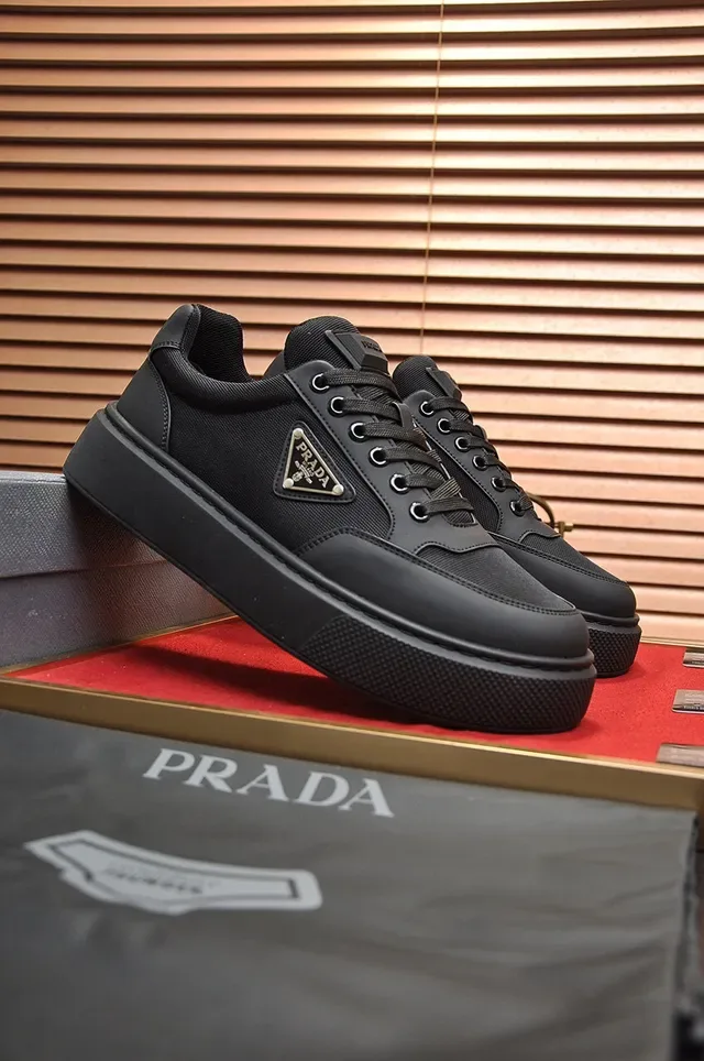 Prada Cloudbust Thunder Black Lifestyle Sneakers 8