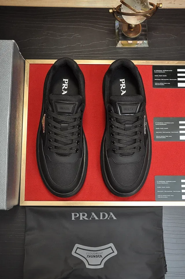 Prada Cloudbust Thunder Black Lifestyle Sneakers 9