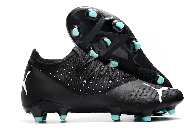 Puma Future Z কমলা সোনালি ক্রিটেড আপার অ্যাসিমেট্রিক্যাল লেসিং দৃঢ় মাটি ফুটবল জুতা 20