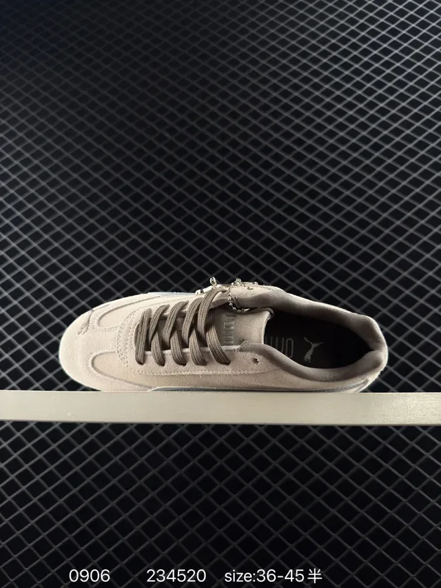 Puma Speedcat OG Tênis Lifestyle de Camurça Bege 4