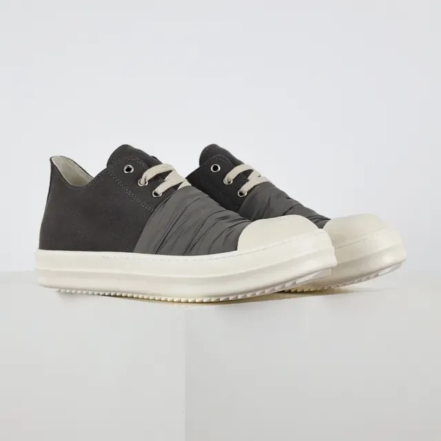 Rick Owens DRKSHDW 褶皱平台生活方式运动鞋 3