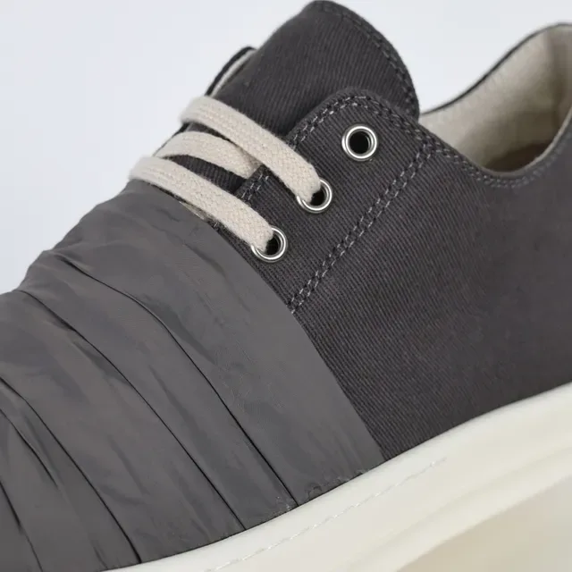 Rick Owens DRKSHDW 褶皱平台生活方式运动鞋 6